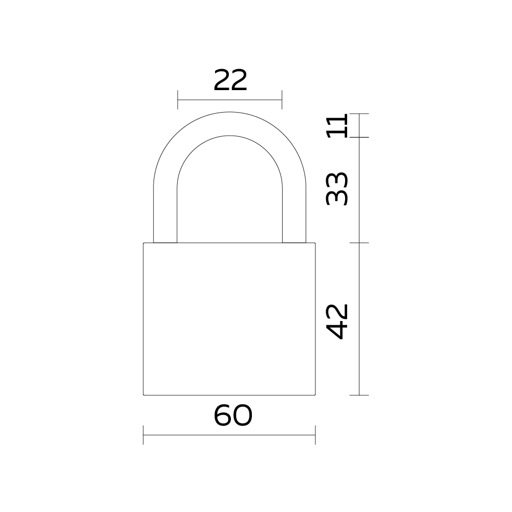 Замок навесной PL-WEATHER-1560 Nickel 4 fin key ( PL-15-60) диск. /блистер