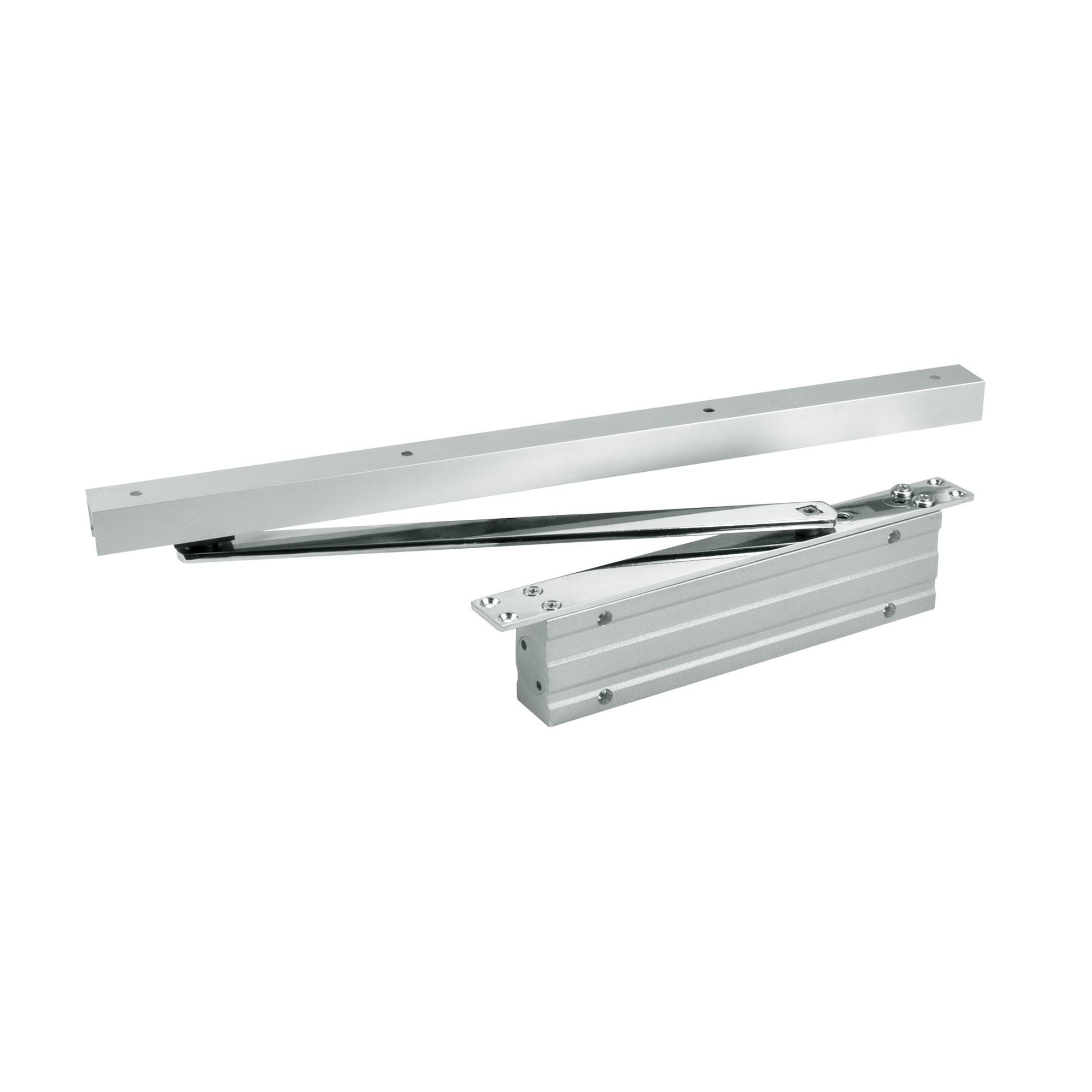 Доводчик дверной скрытой установки DCH2-03.29 Hold Open (40 - 65 кг) AL до 65 кг (алюминий)