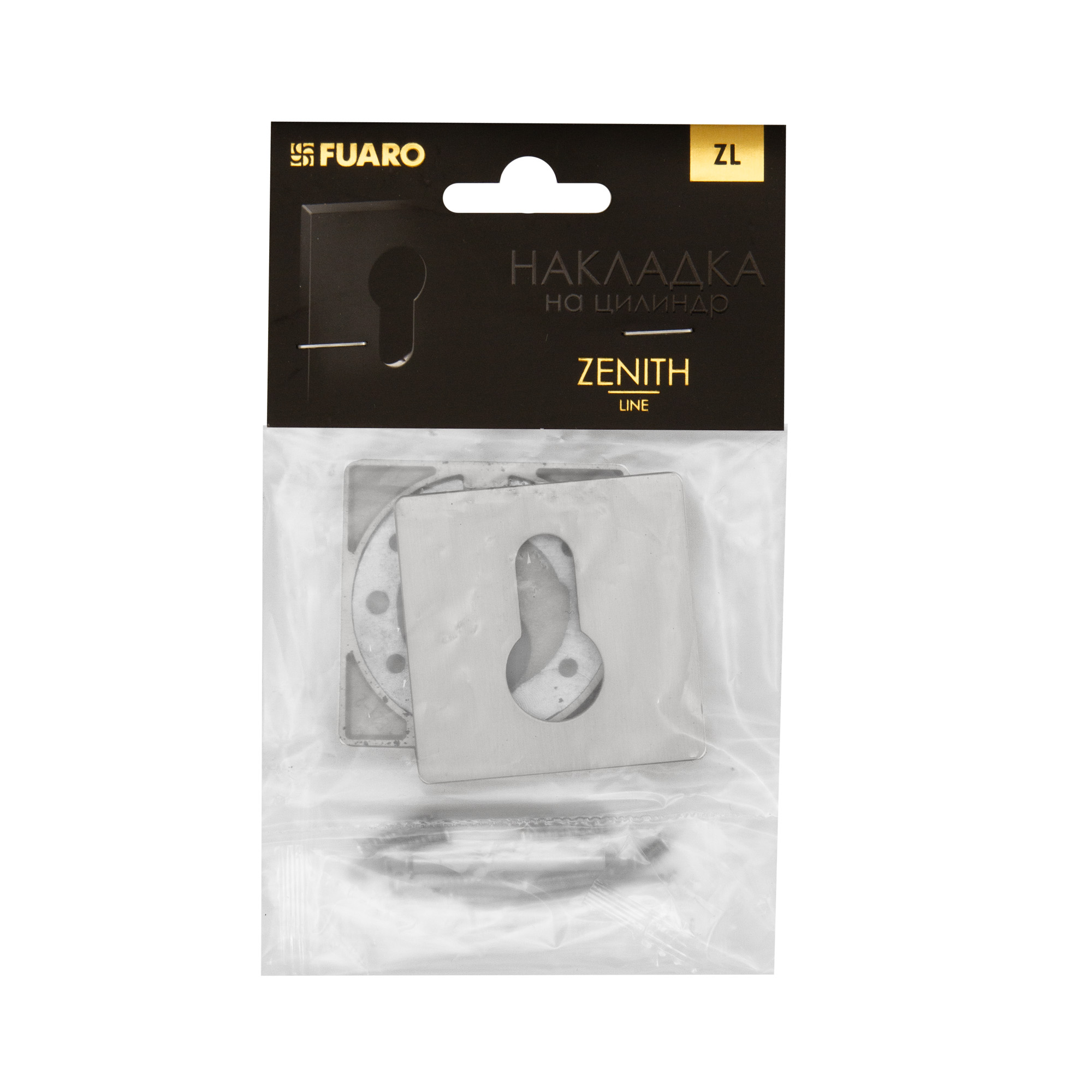 Накладка на цилиндр ET.K.ZL52 SSC-16 сатинированный хром