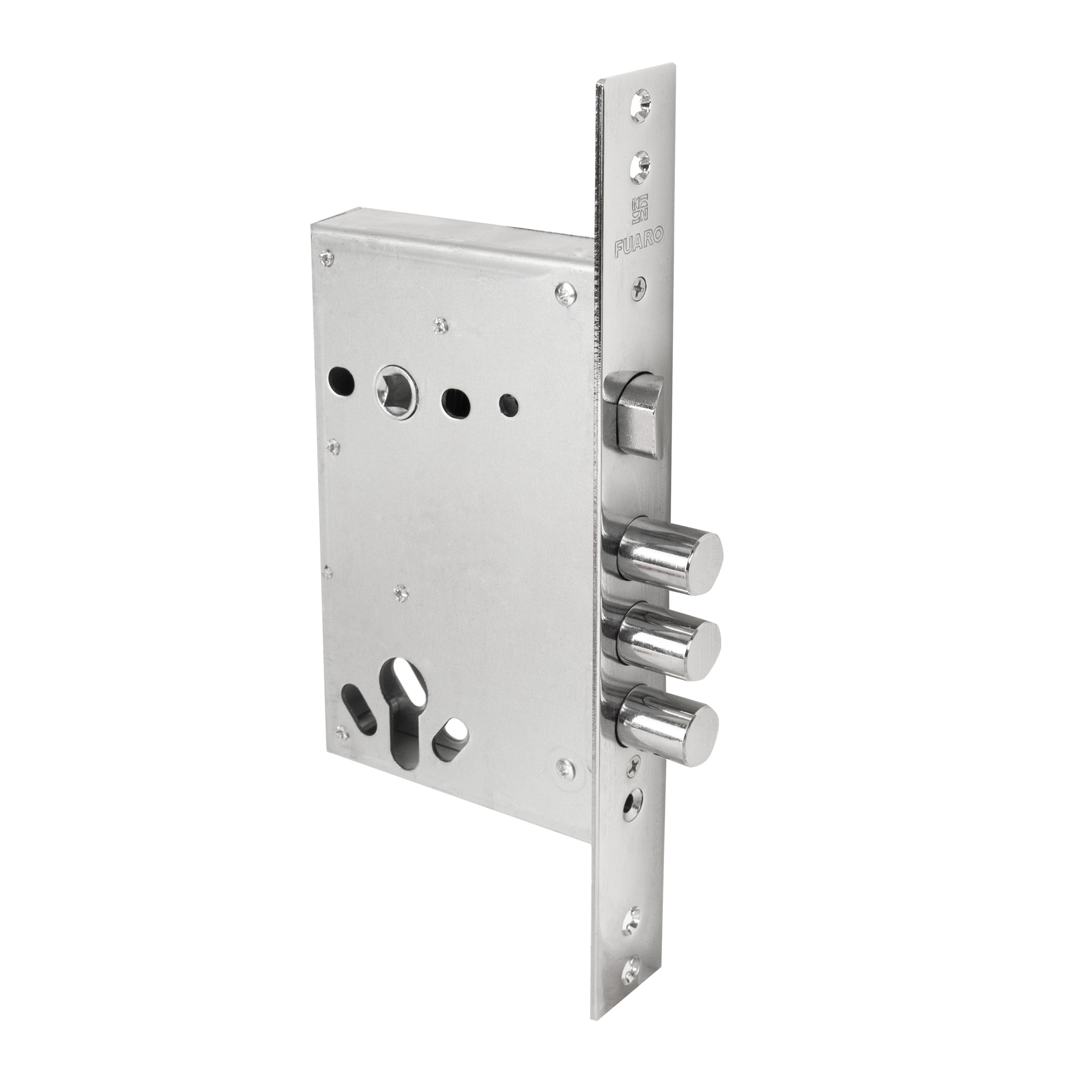 Корпус врезного замка полуавтоматический с защёлкой MDV32.21/C-60.85.3R16 S/A