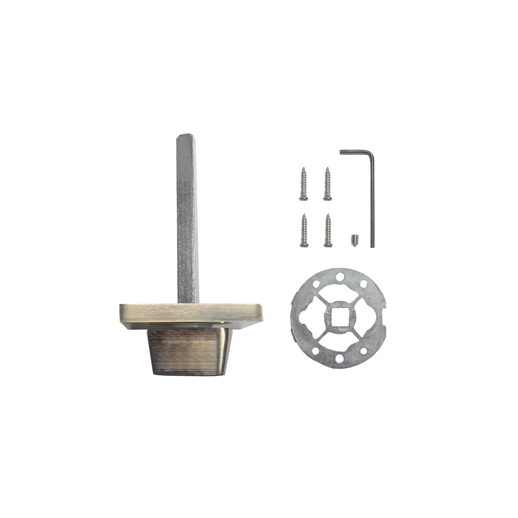 Ручка поворотная BKW8x75.K.RL52 (BKW8x75 RL) ABG-6 зелёная бронза
