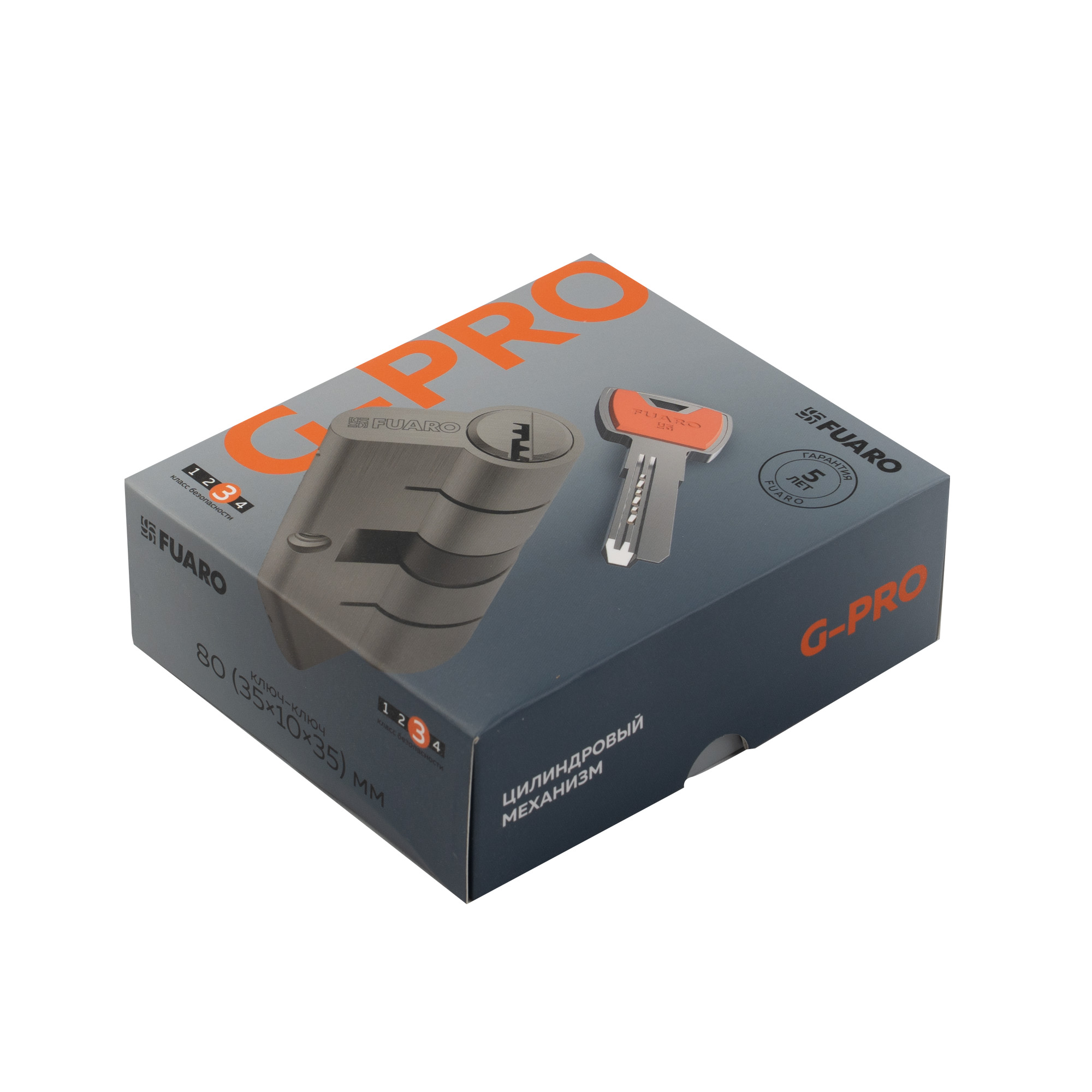 Цилиндровый механизм (G-PRO500/70) G-PRO5000 Key 70 (30+10+30) SSC сатин. хром 5Key