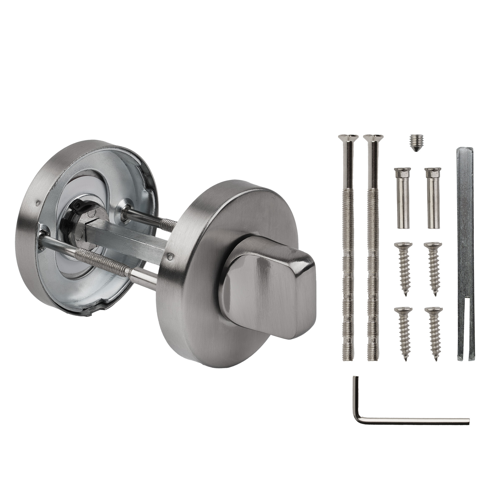 Ручка поворотная BK6.R.DSS304-02 INOX 304 (с индикатором) 