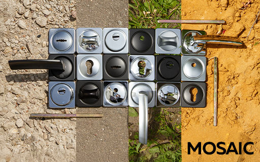 MOSAIC: комплект для металлических дверей от Fuaro