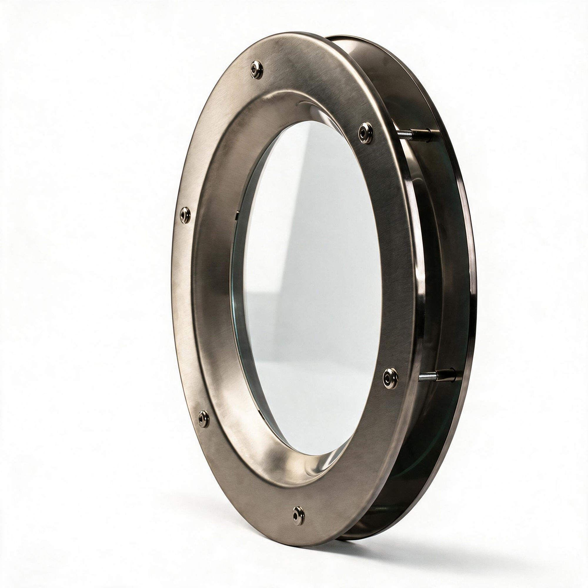 Иллюминатор для дверей PORTHOLE-350 INOX 304, диаметр 350 мм