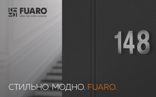 Цифры Fuaro на самоклеющейся основе из нержавейки 304 и ABS-пластика